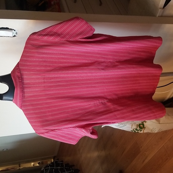 10/$10   Vintage Penningtons Red Striped Blouse 16 - Picture 6 of 6